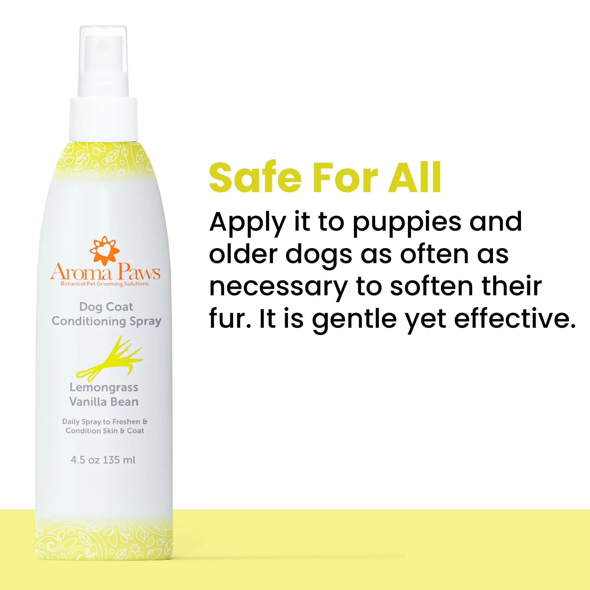 Aroma Paws - 4.5 Oz Repellent and Dog Coat Spray Collection