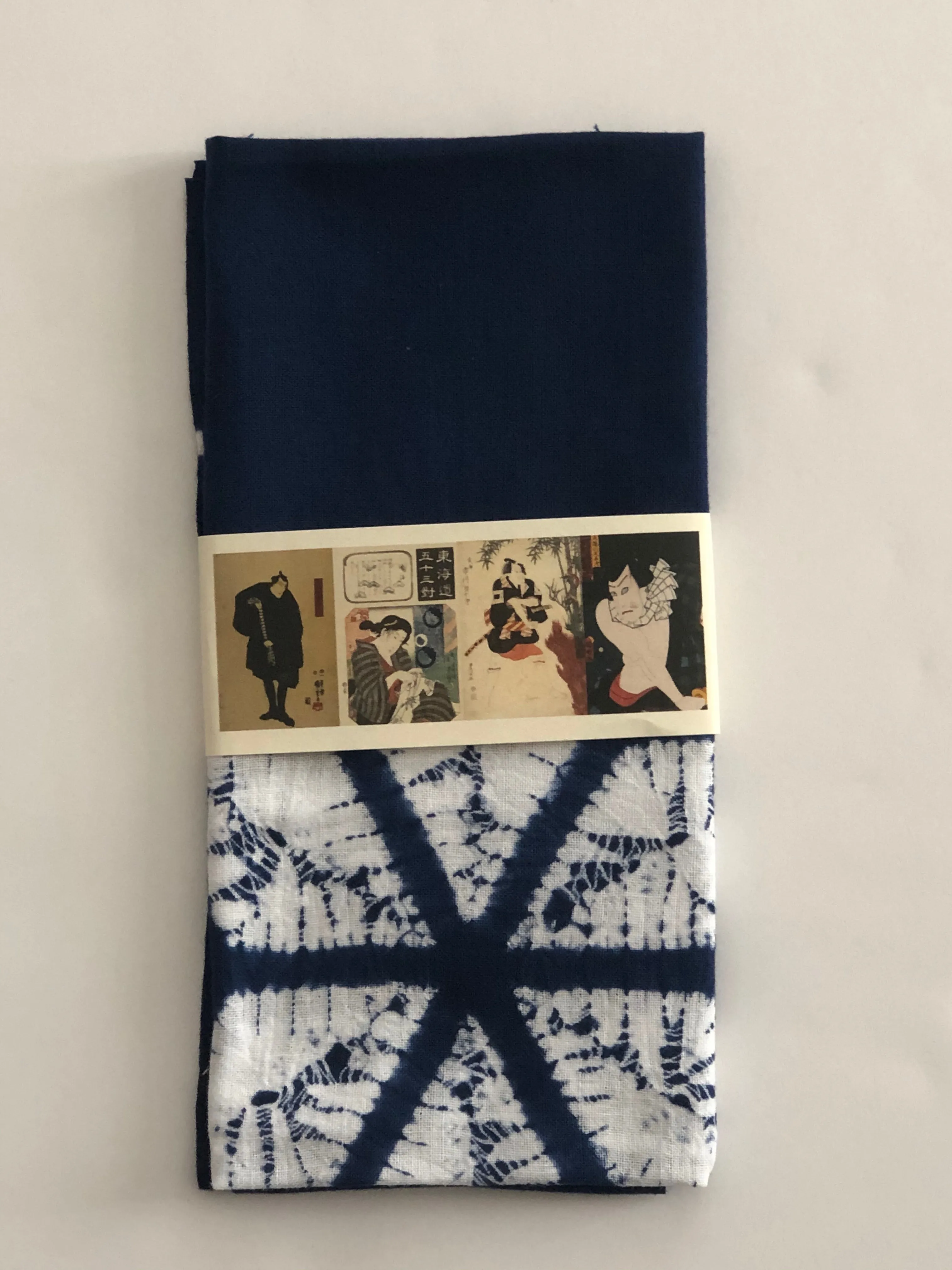 Asa-no-Ha Segment Makiage Shibori Tenugui