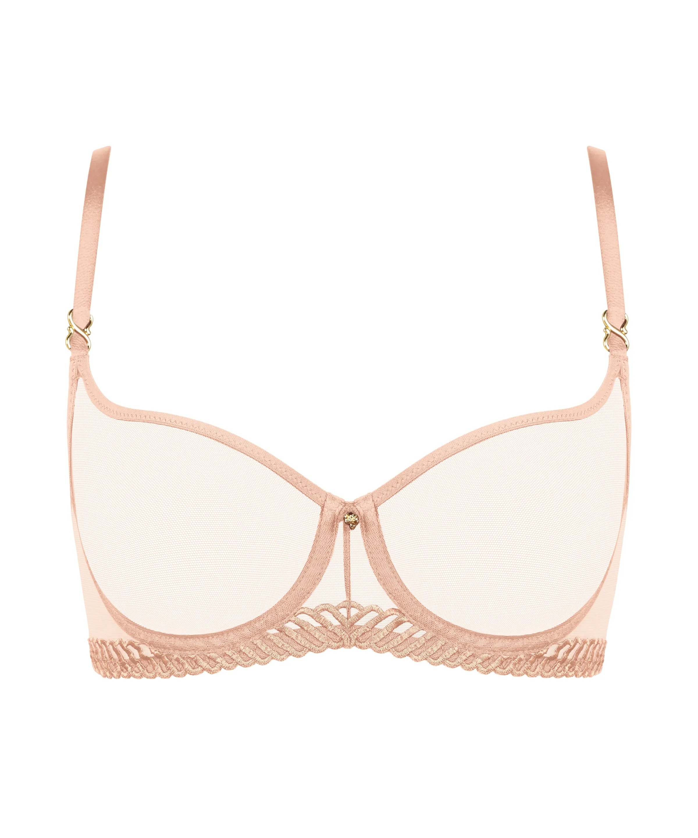Aubade Sheer Emotion Wired Half Cup Bra
