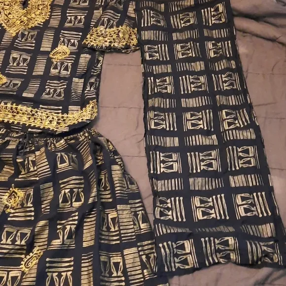 Beautiful African print skirt set