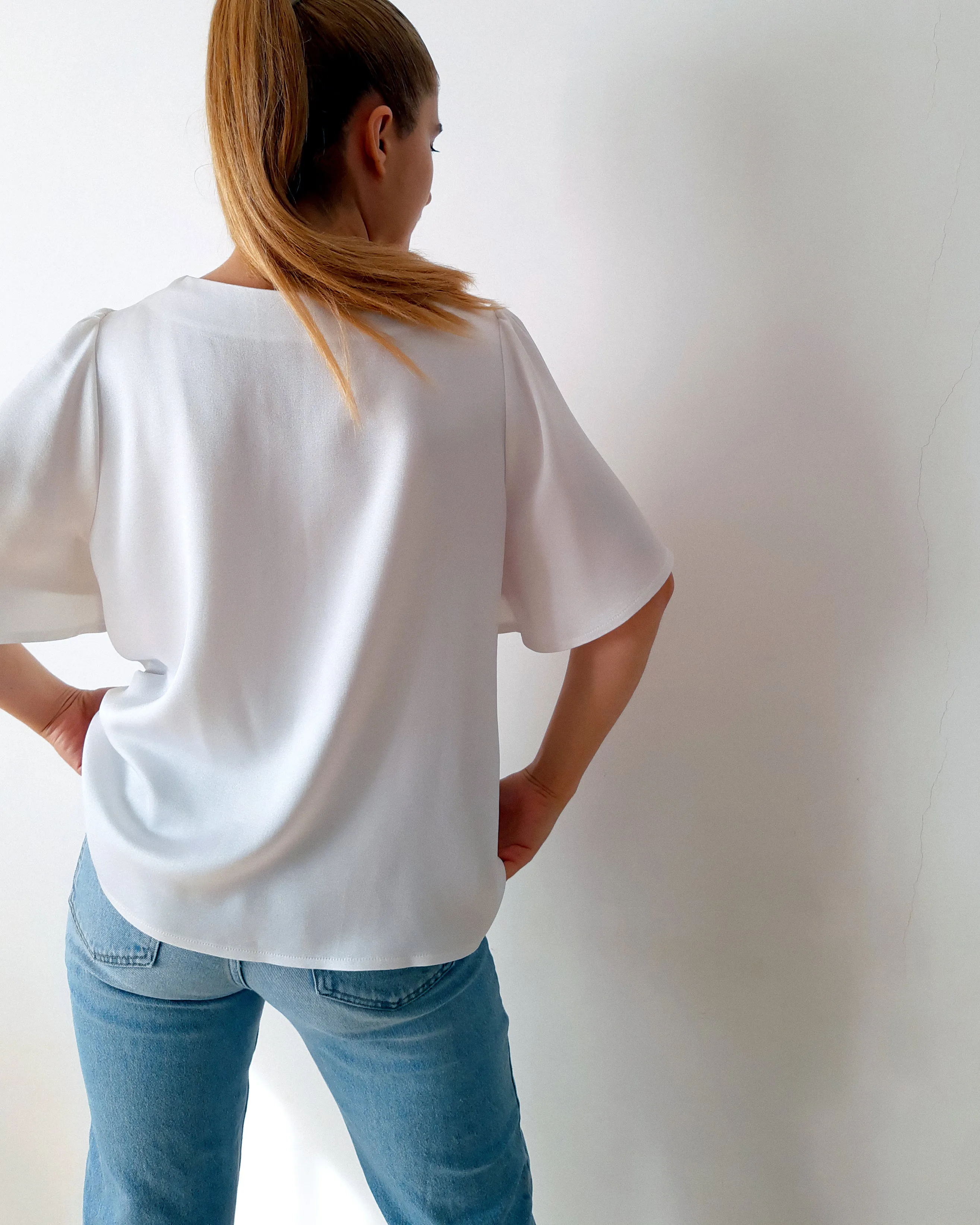 Bell Sleeve Blouse Sewing Pattern N.97