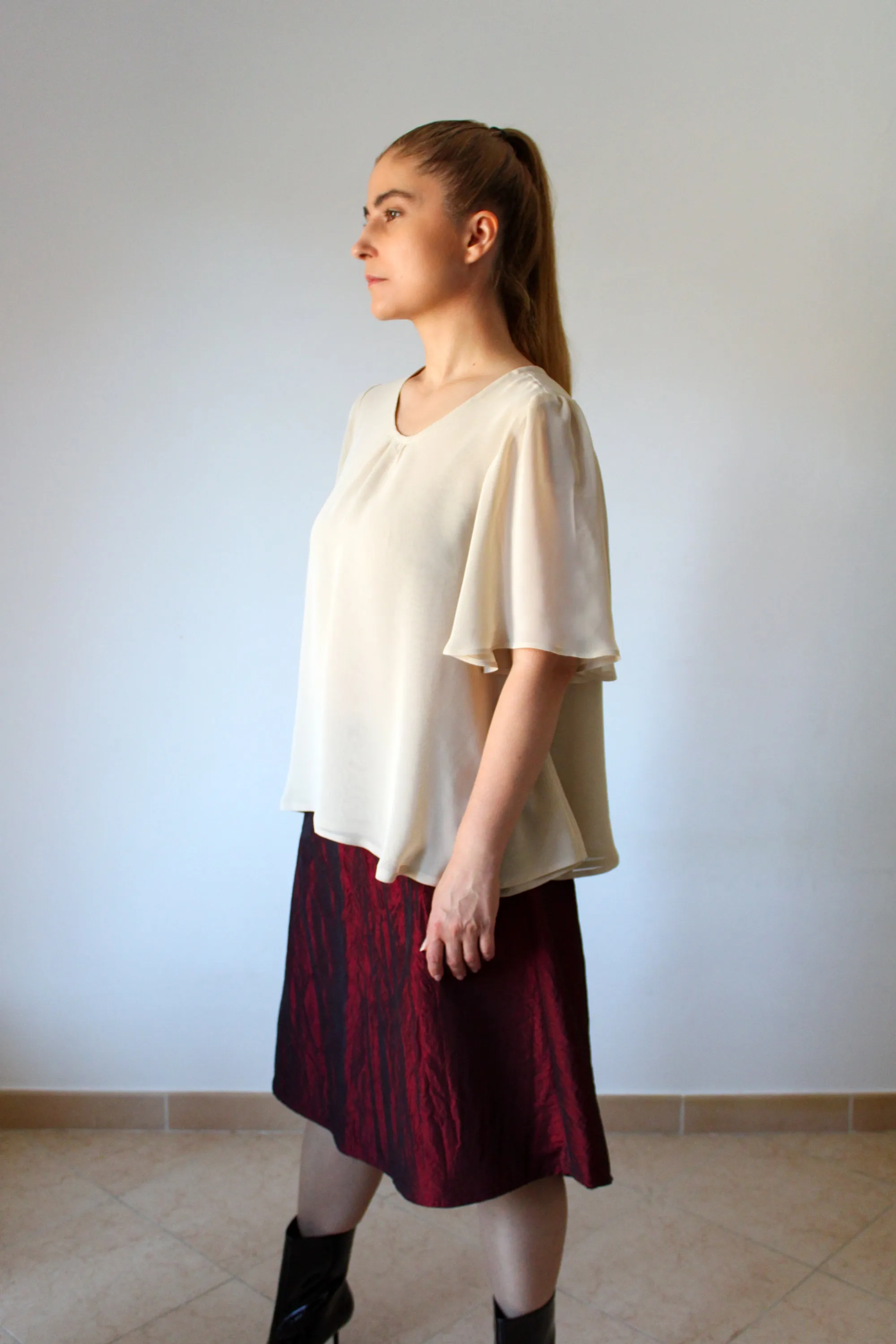 Bell Sleeve Blouse Sewing Pattern N.97