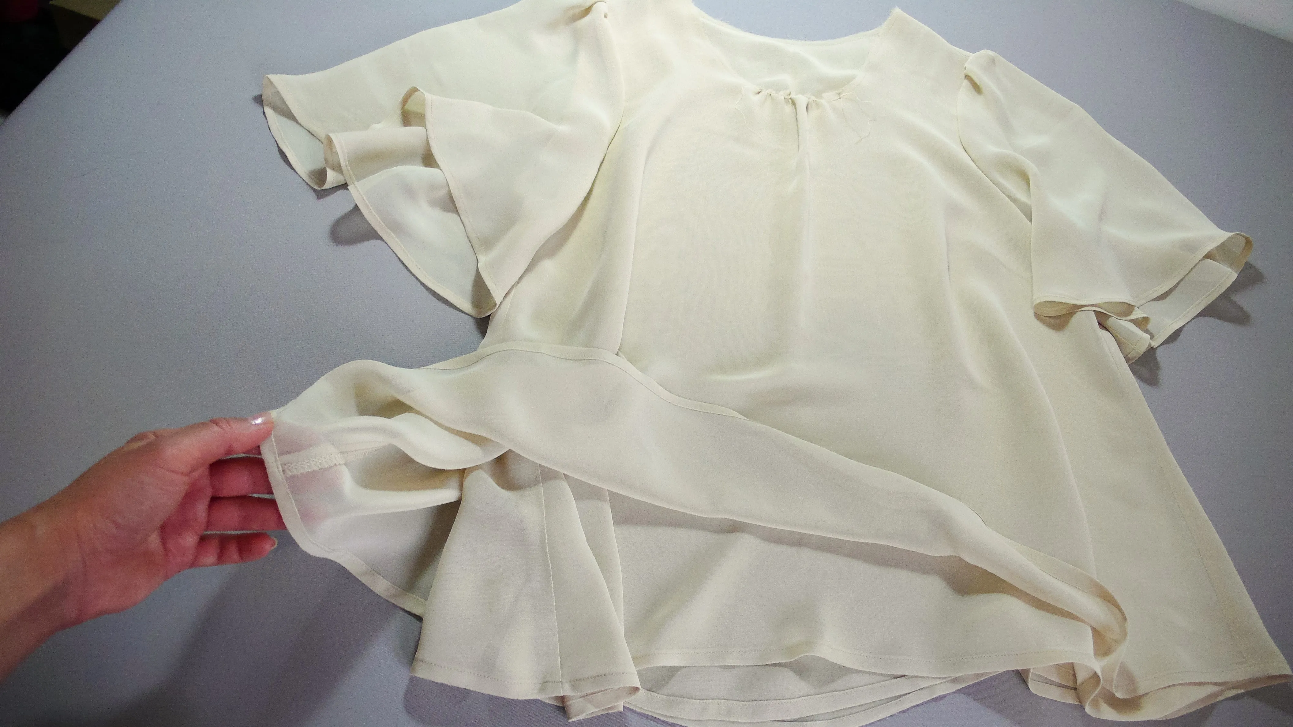 Bell Sleeve Blouse Sewing Pattern N.97
