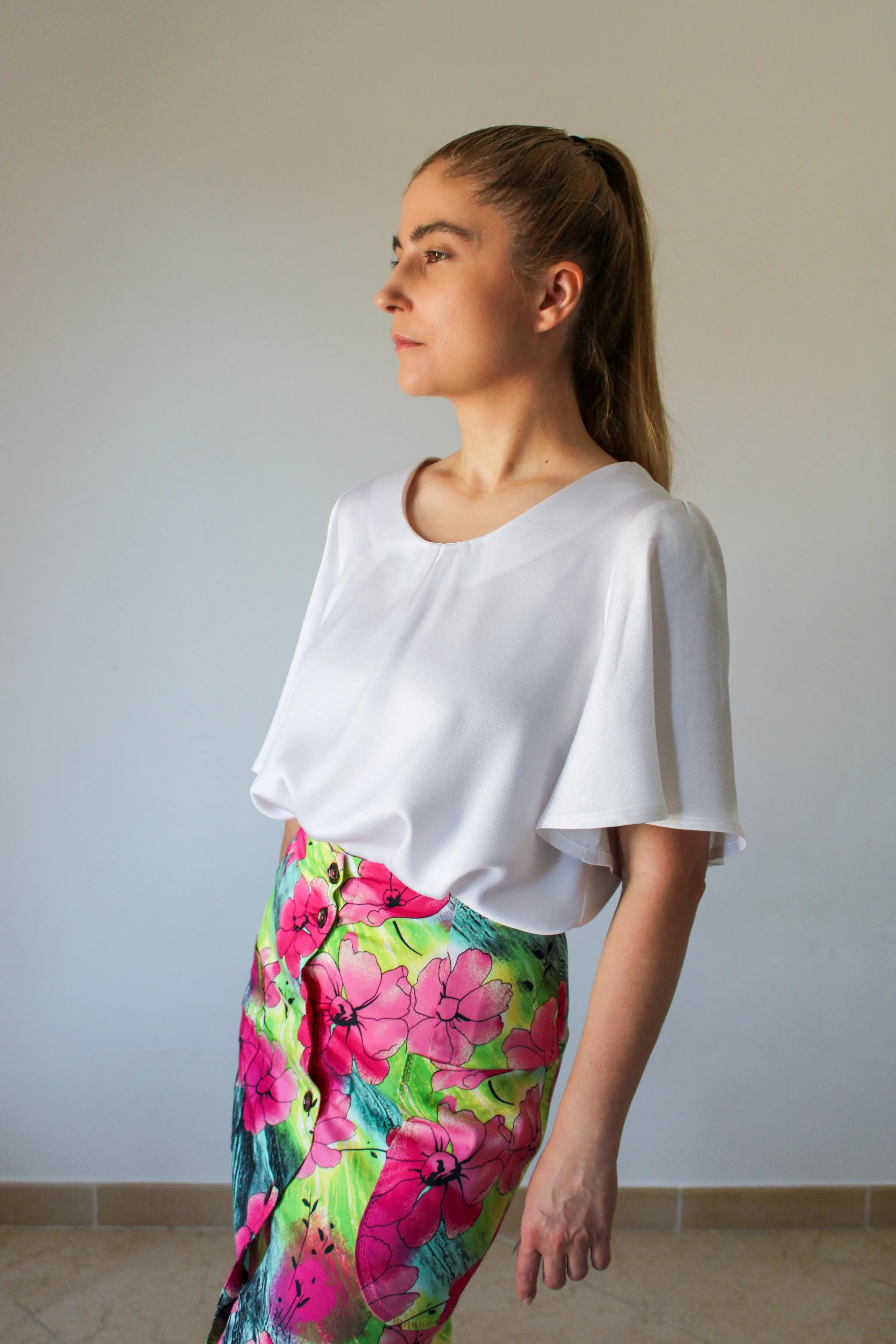 Bell Sleeve Blouse Sewing Pattern N.97