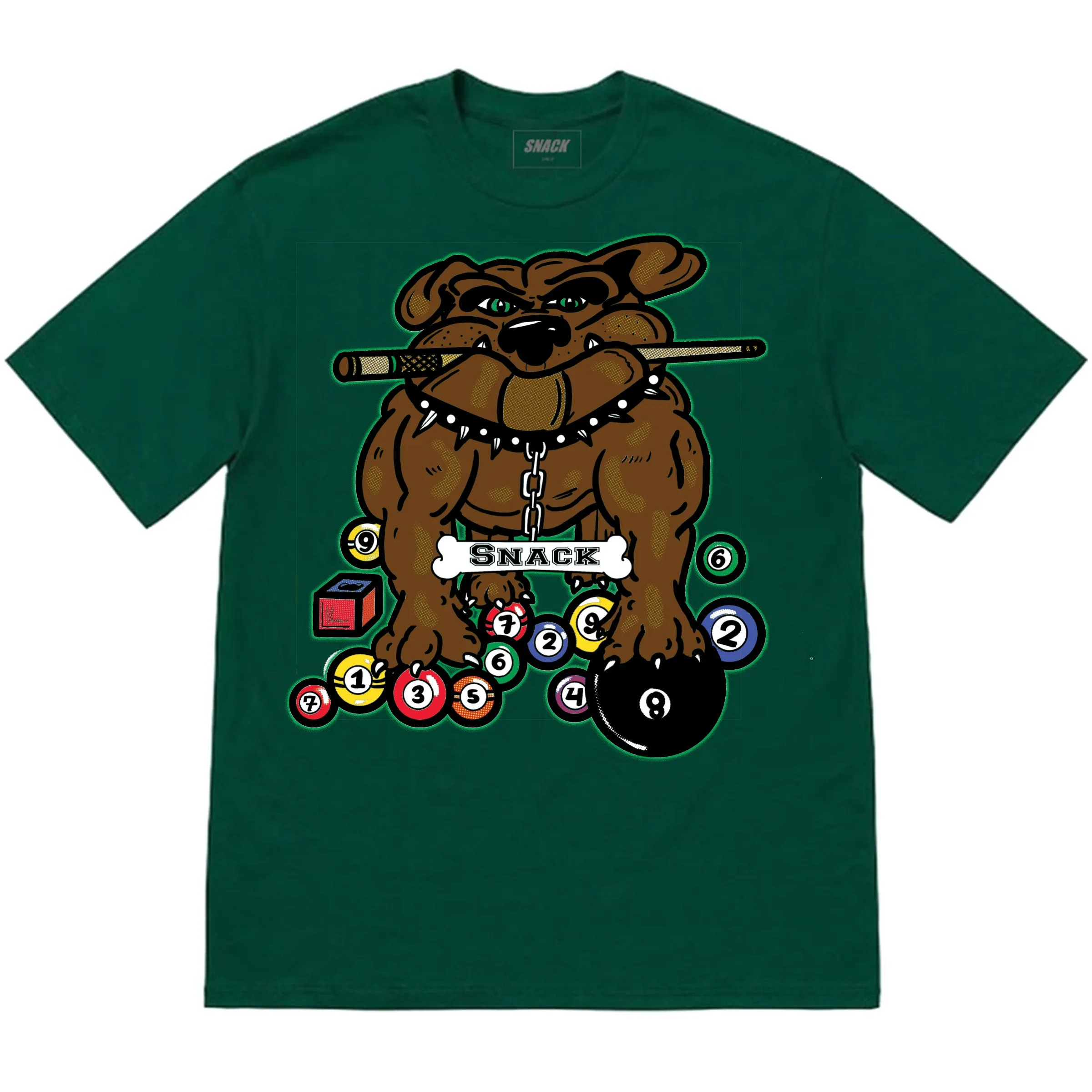 BILLIARDS BULLY TEE - PINE