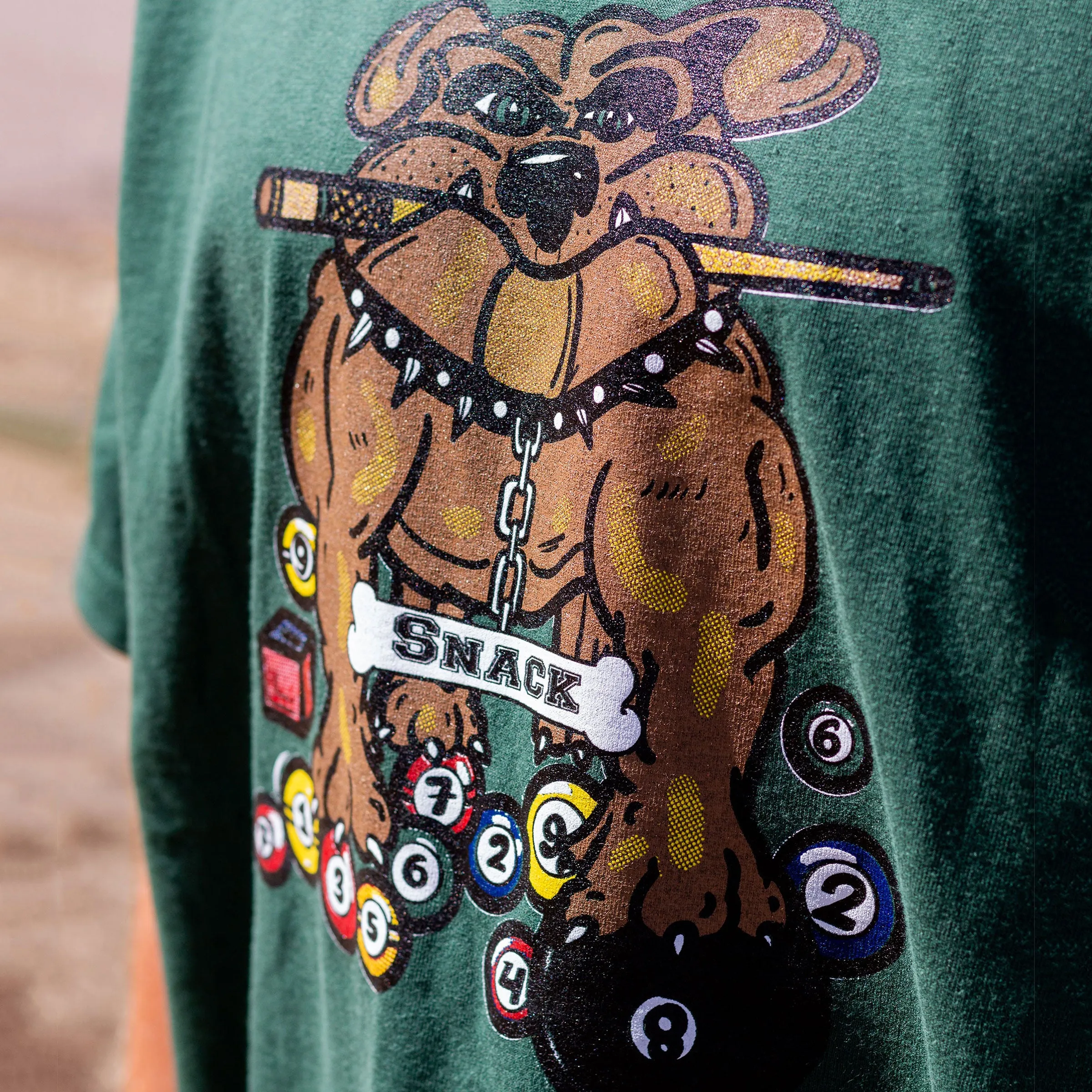 BILLIARDS BULLY TEE - PINE