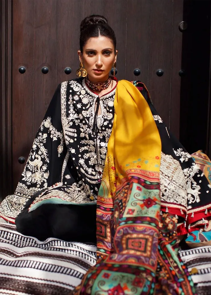 Black White Salwar Kameez for Pakistani Eid Dress