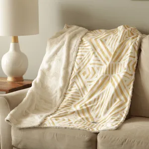 Blankets - Tribal Geometric Gold