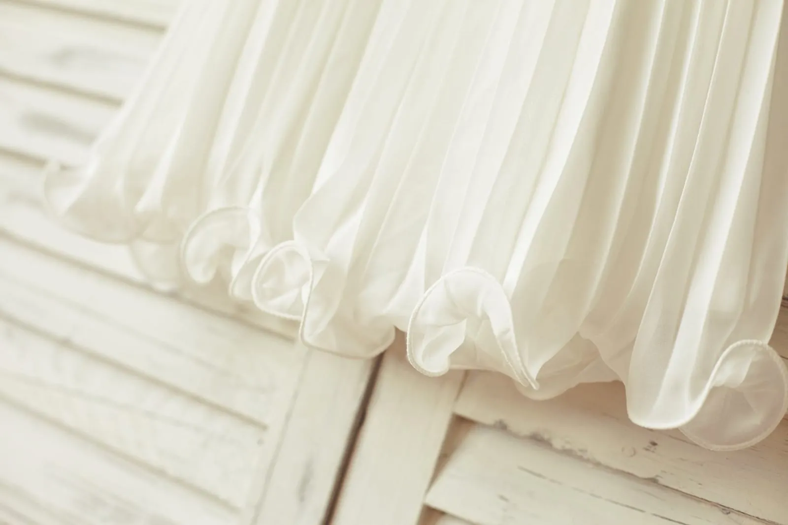 Boho Beach Beaded Ivory/Pink Chiffon Flower Girl Dress