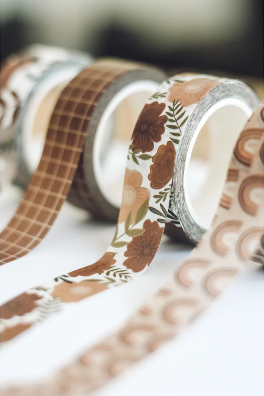 Boho Floral Washi Tape