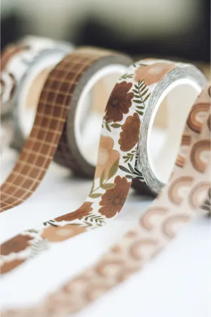 Boho Floral Washi Tape