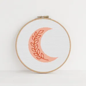 Boho Letter C Cross Stitch Pattern #742