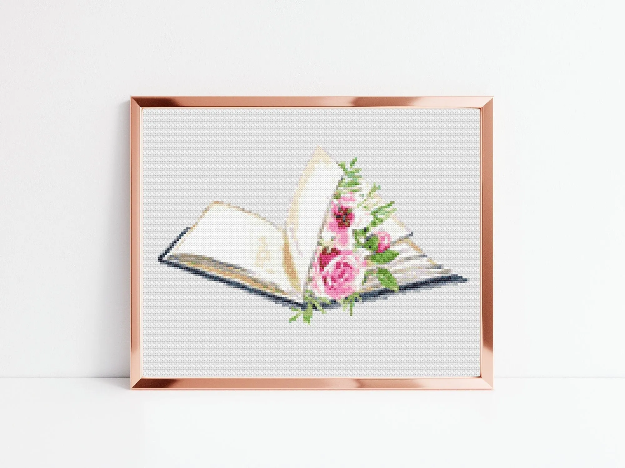 Book Cross Stitch Pattern #595