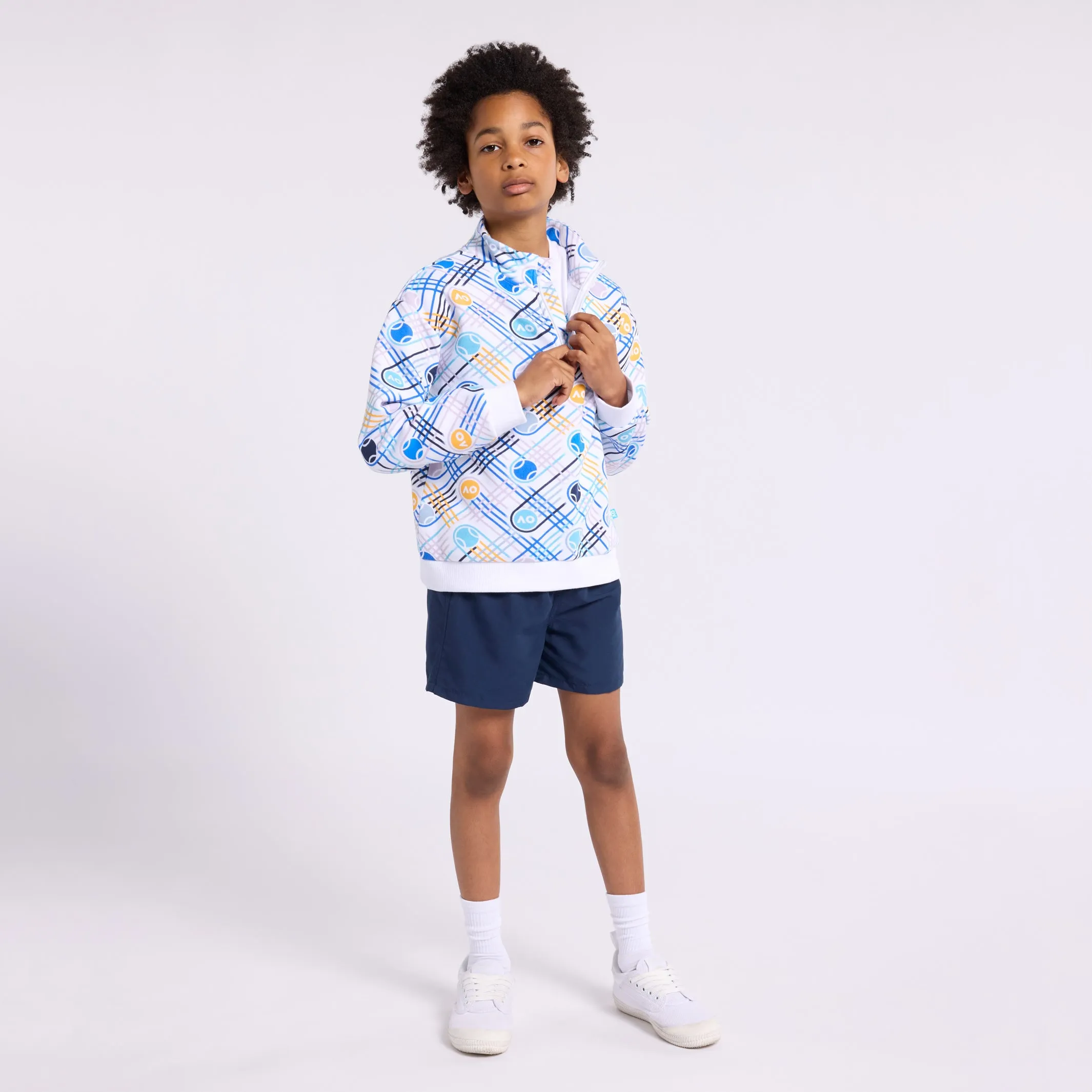 Boy's Geometric Sweatshirt
