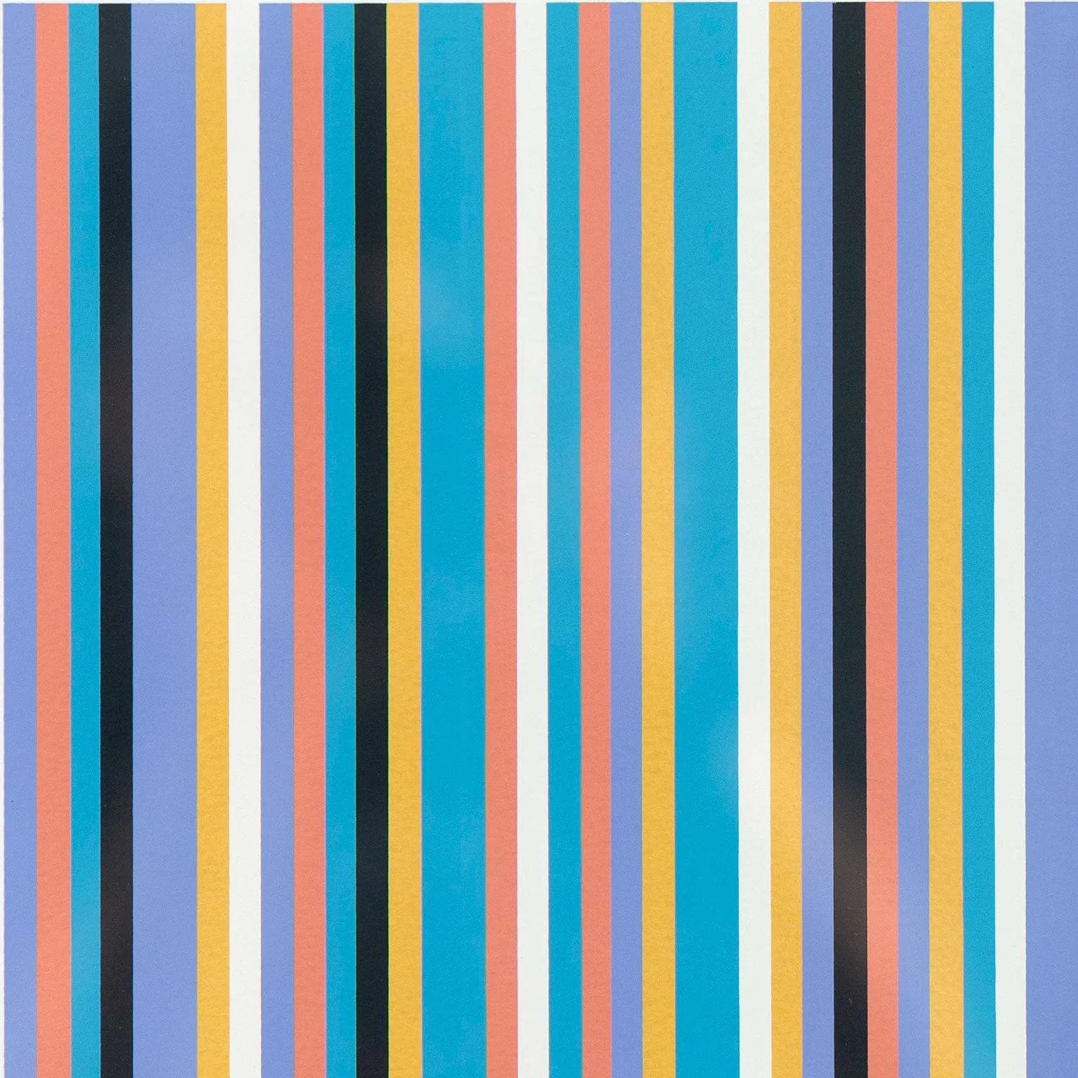BRIDGET RILEY "SERPENTINE" SCREENPRINT, 1999