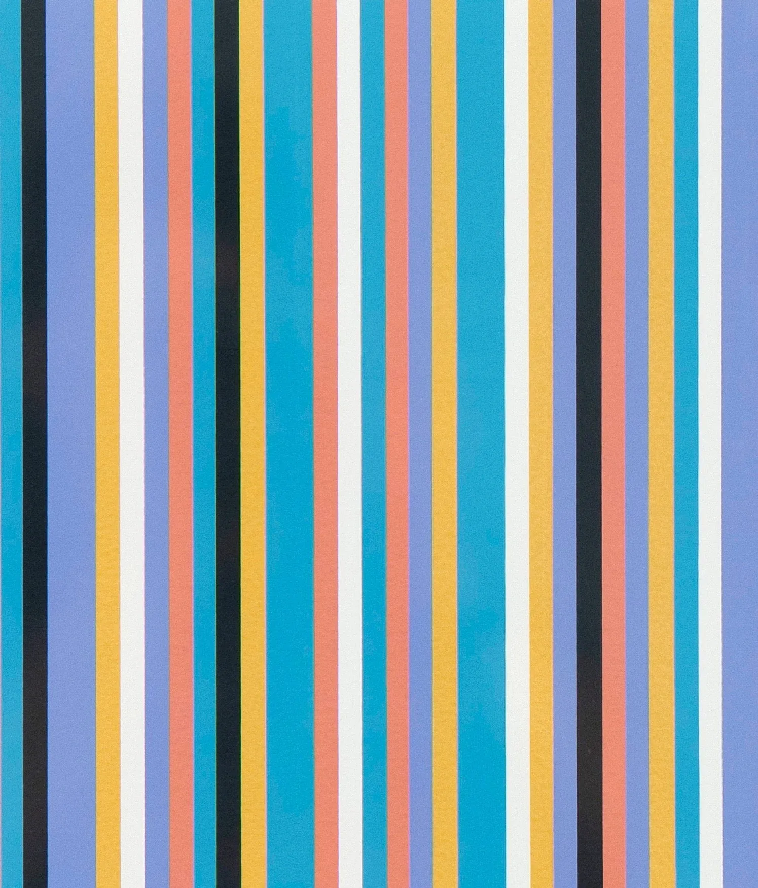 BRIDGET RILEY "SERPENTINE" SCREENPRINT, 1999