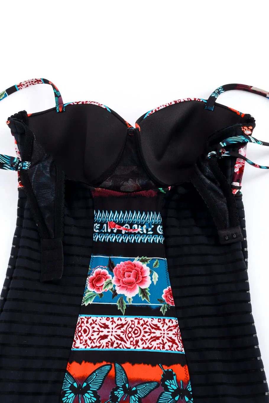 Butterfly Bustier Bodycon Dress