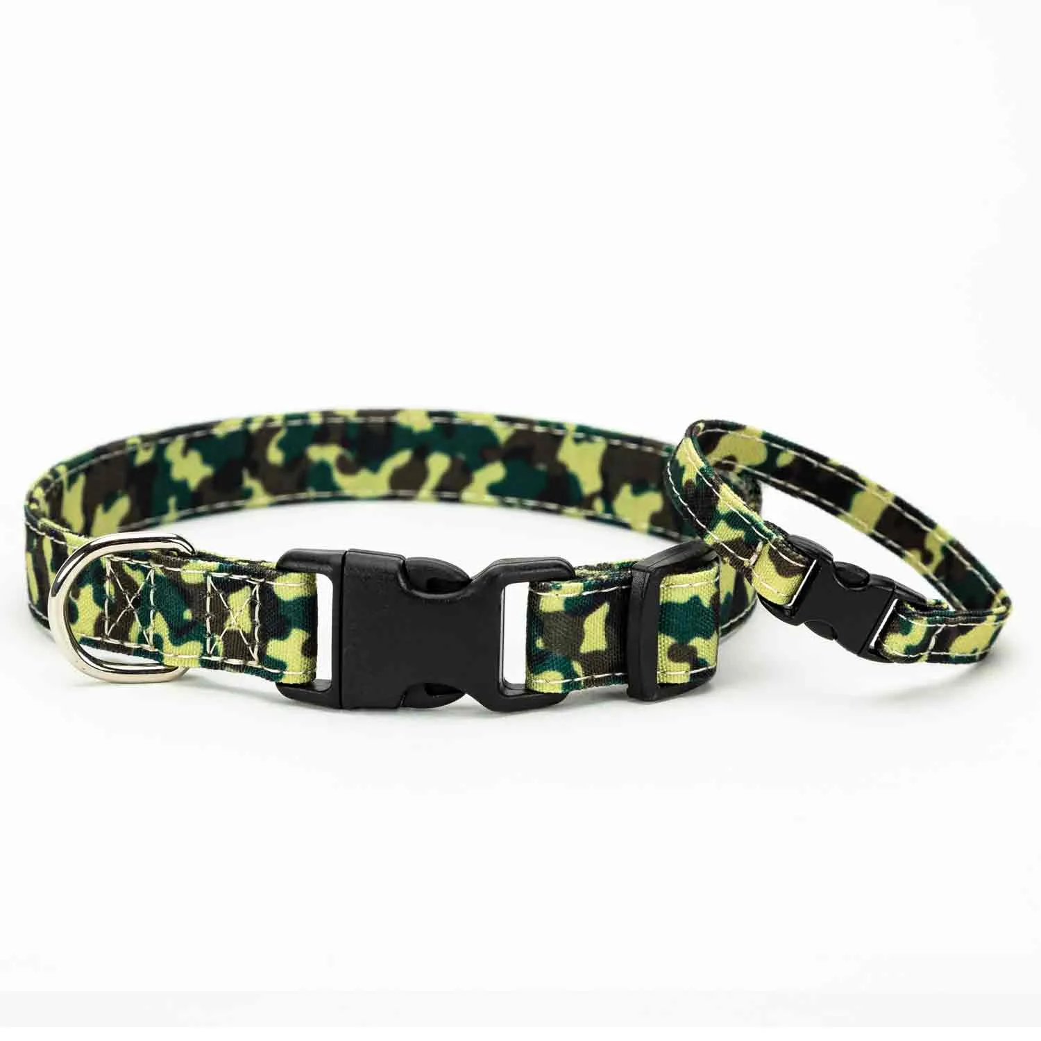 Camouflage Collar, Bracelet & Leash Combo