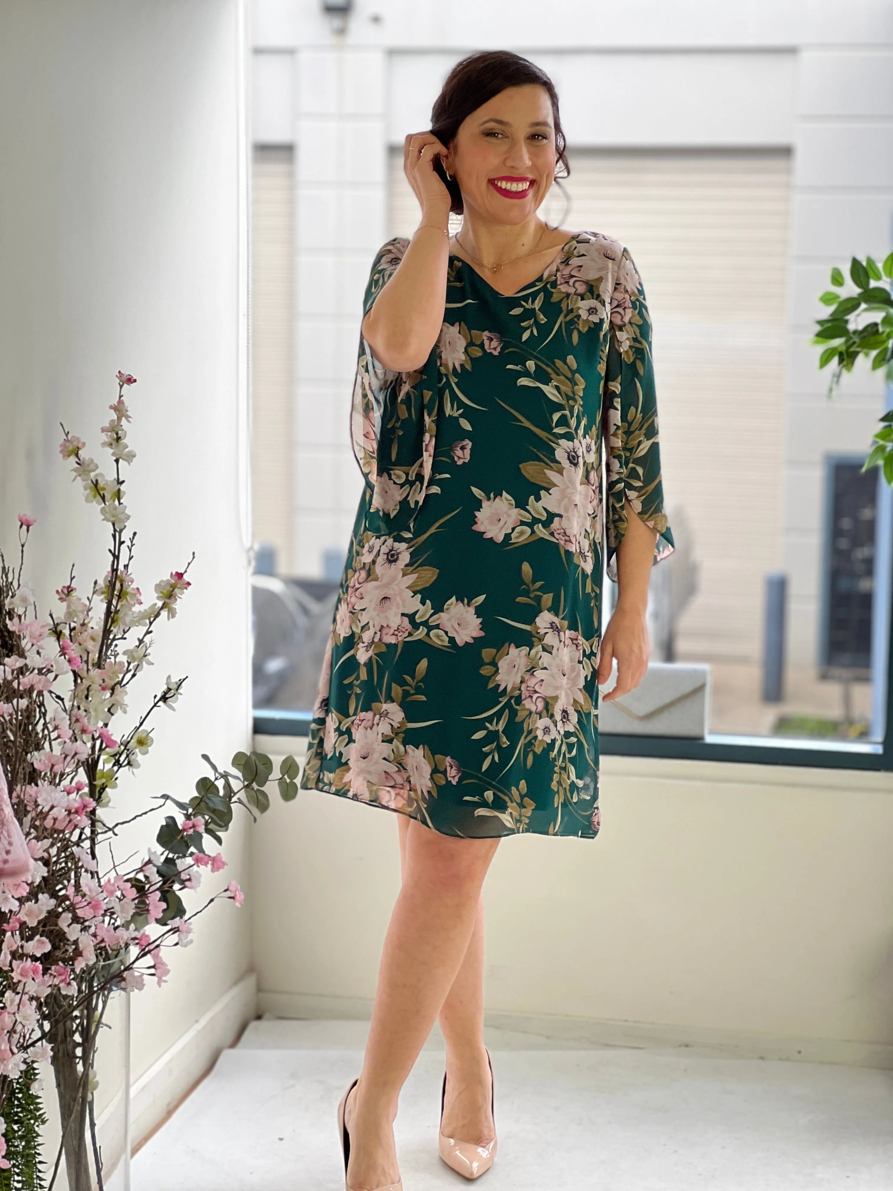 Cecilia Emerald Event Dress