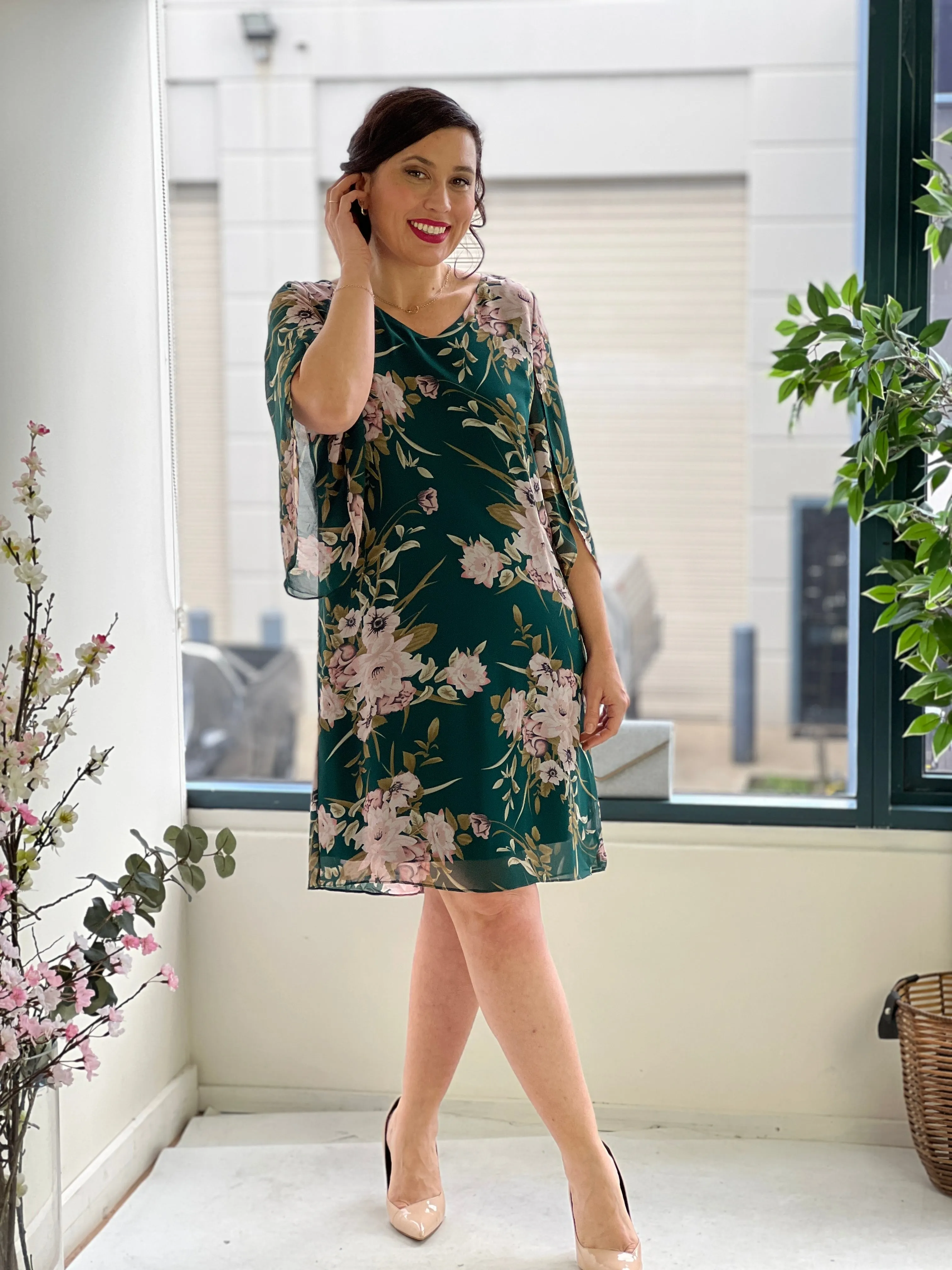 Cecilia Emerald Event Dress