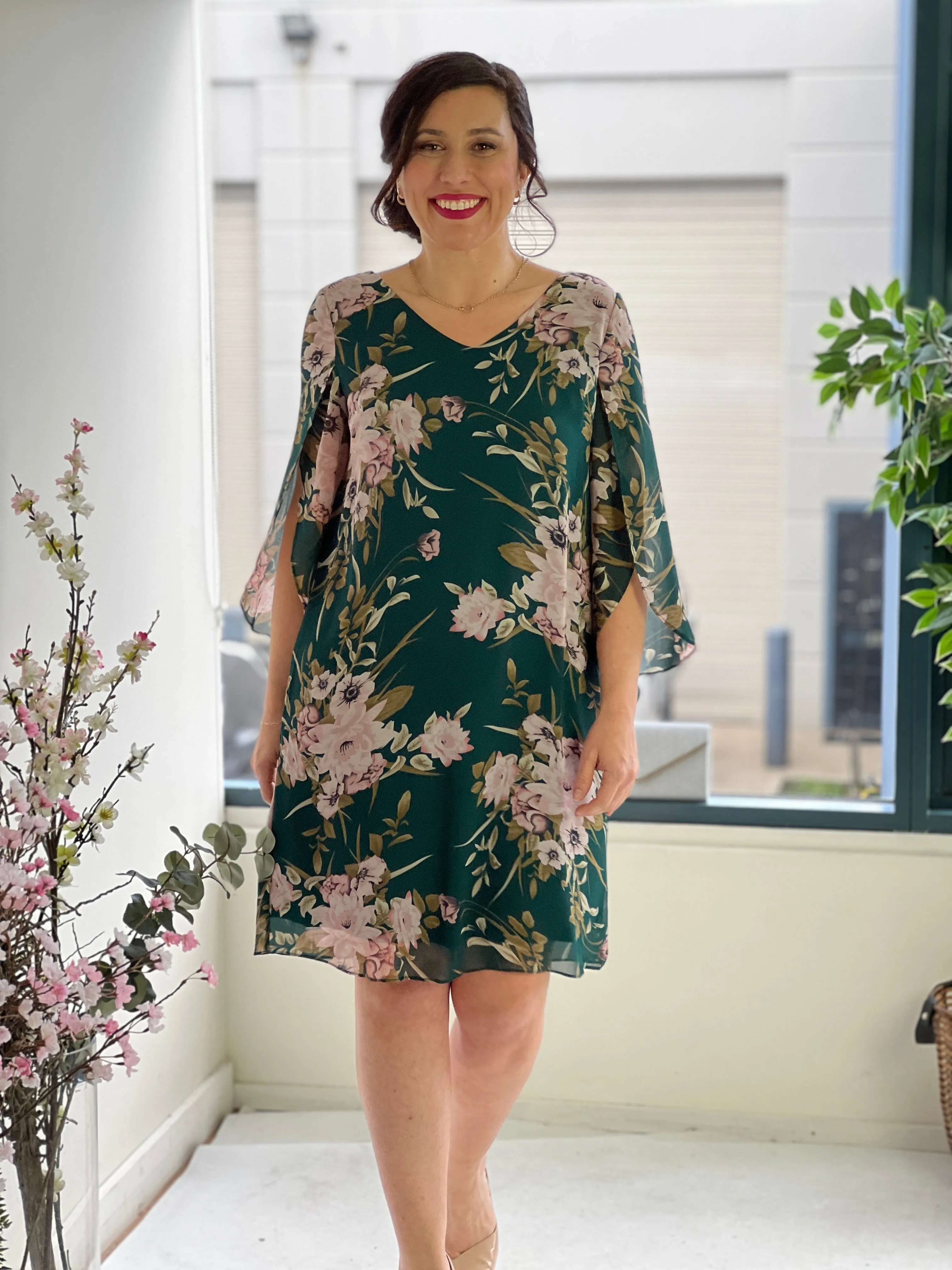 Cecilia Emerald Event Dress
