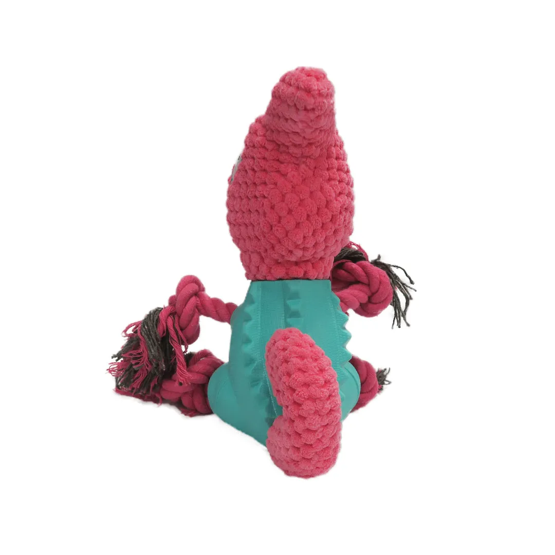 Chameleon 3-in-1 Soft   Rubber Toy Treat Dispenser