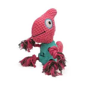 Chameleon 3-in-1 Soft   Rubber Toy Treat Dispenser