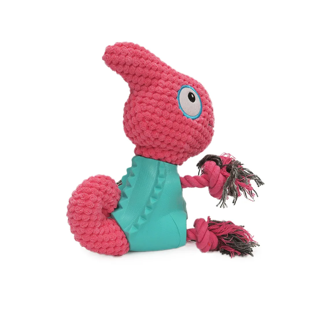 Chameleon 3-in-1 Soft   Rubber Toy Treat Dispenser