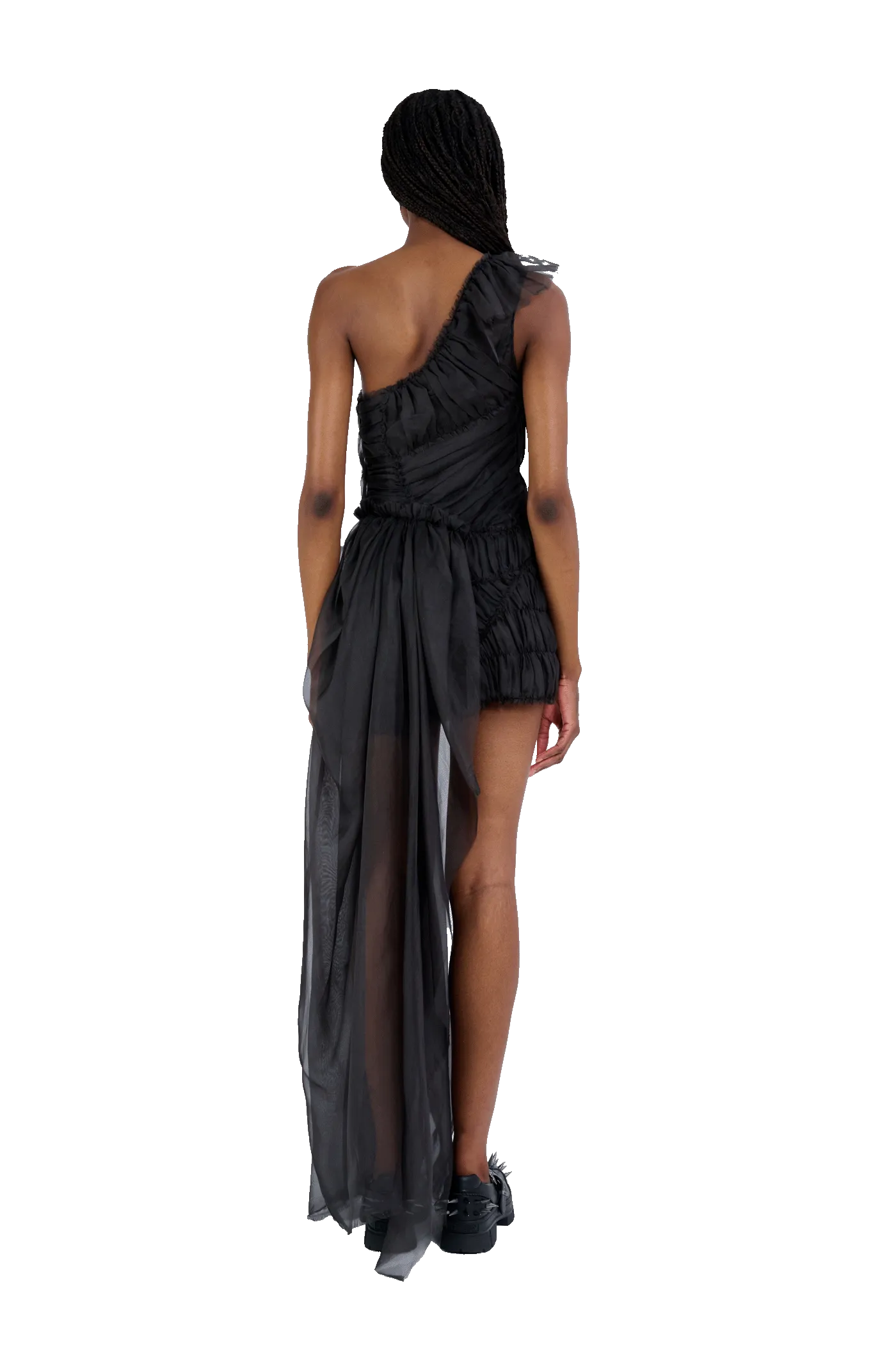 CHARCOAL JAZZELLE GOWN
