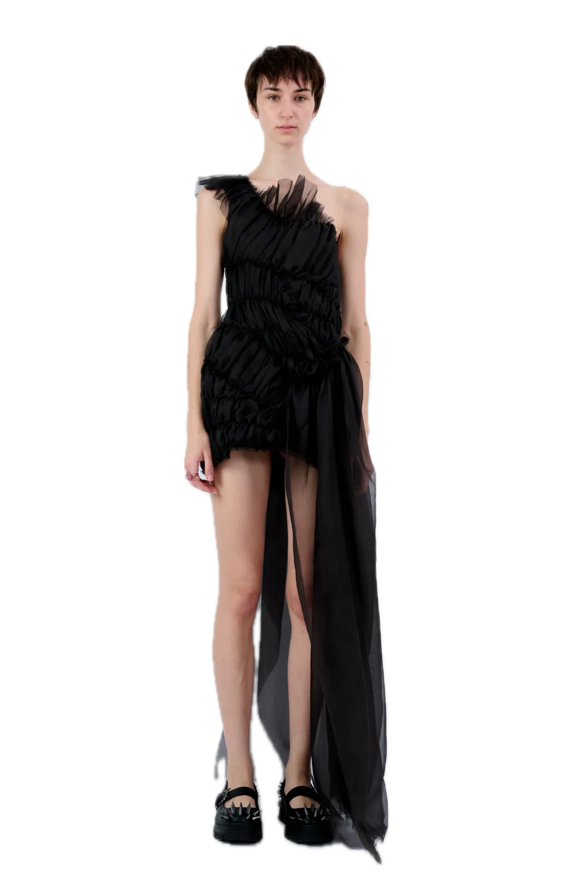 CHARCOAL JAZZELLE GOWN