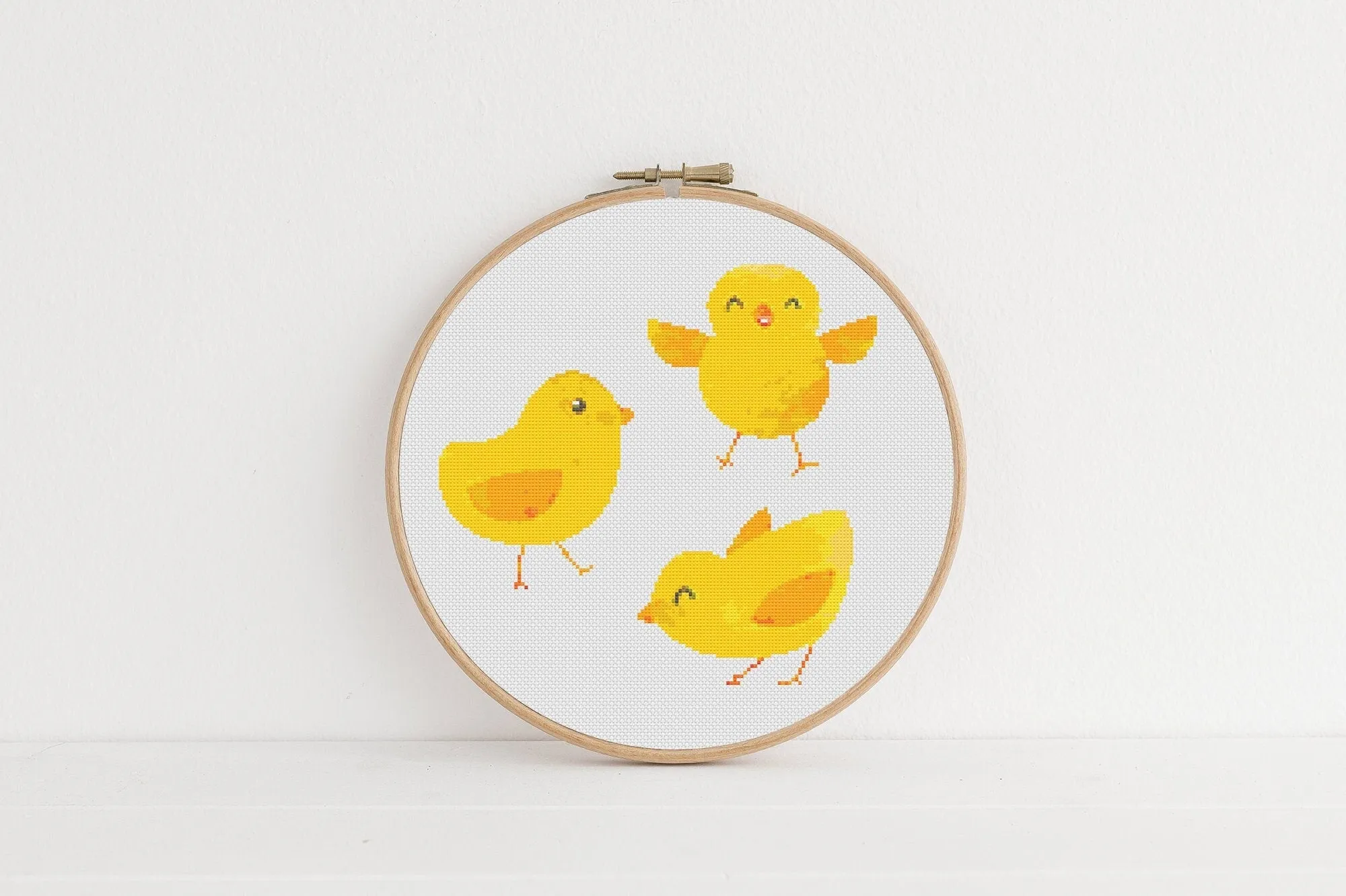 Chicks Cross Stitch Pattern #1425