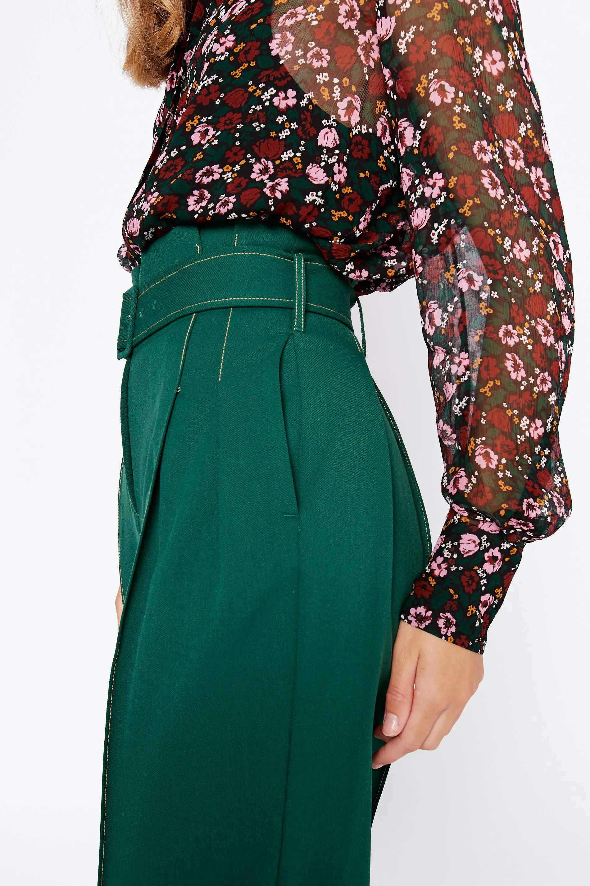 Claude Floral Print Blouse