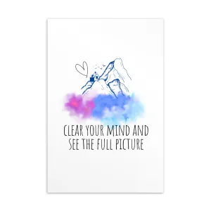 Clear Your Mind Postcard
