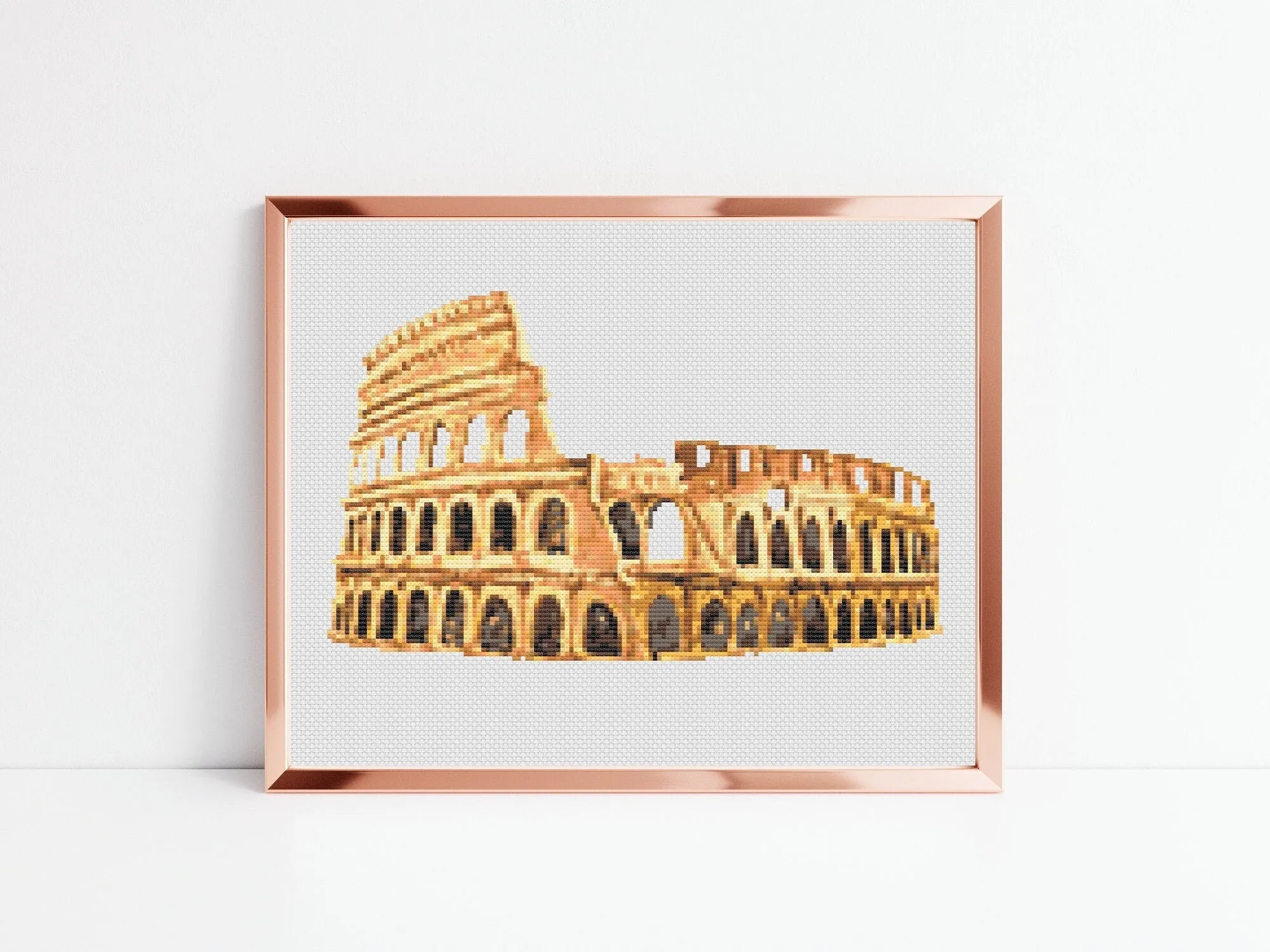 Colosseum Cross Stitch Pattern #900