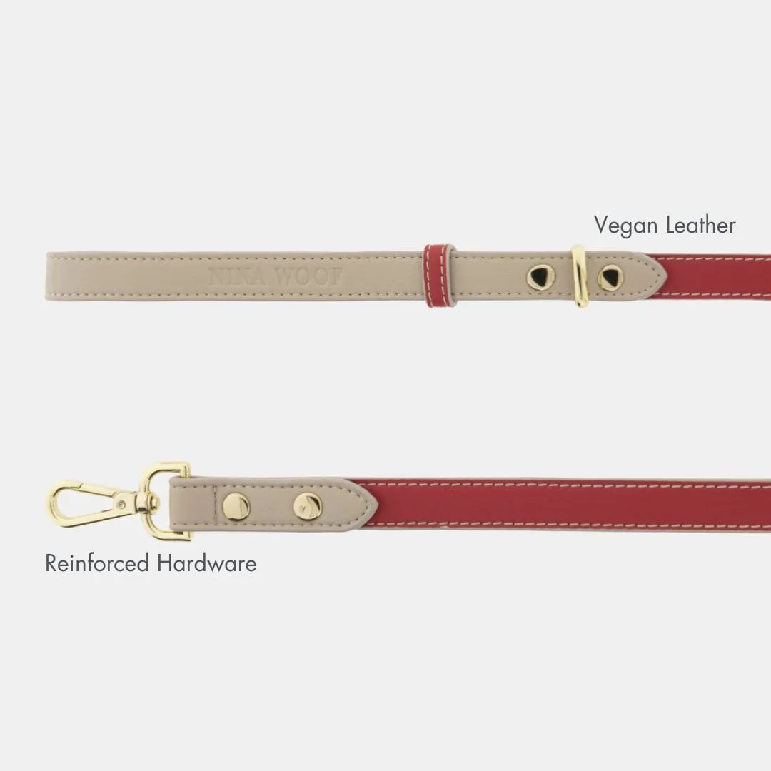 Copenhagen Vegan Leather 4ft Leash | Multiple Colours