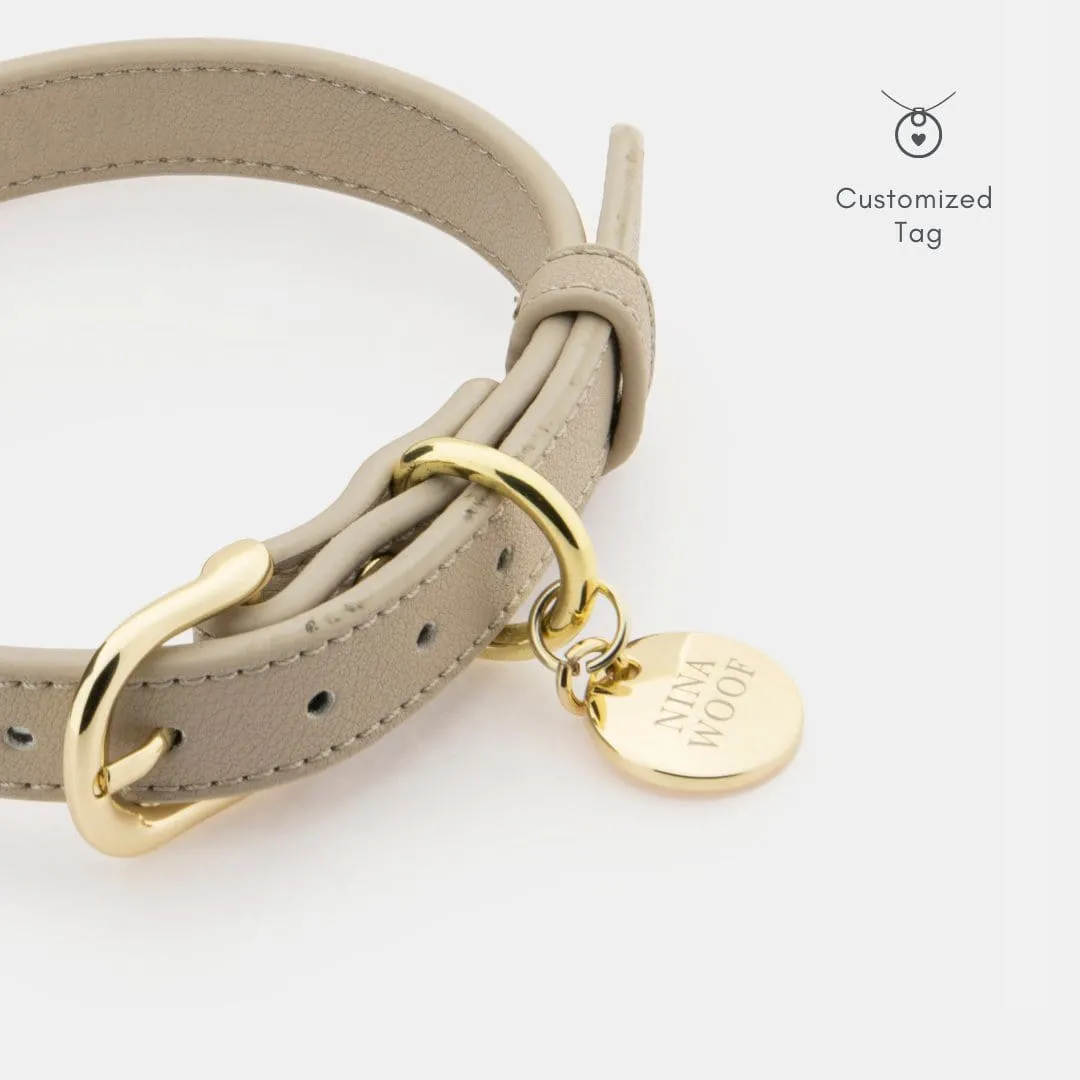 Copenhagen Vegan Leather Dog Collar | Multiple Colours