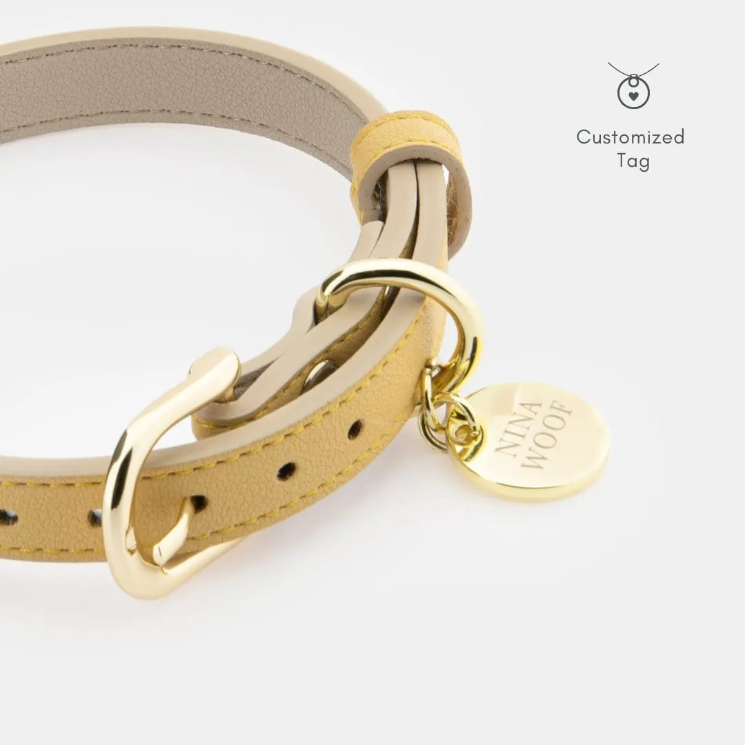 Copenhagen Vegan Leather Dog Collar | Multiple Colours