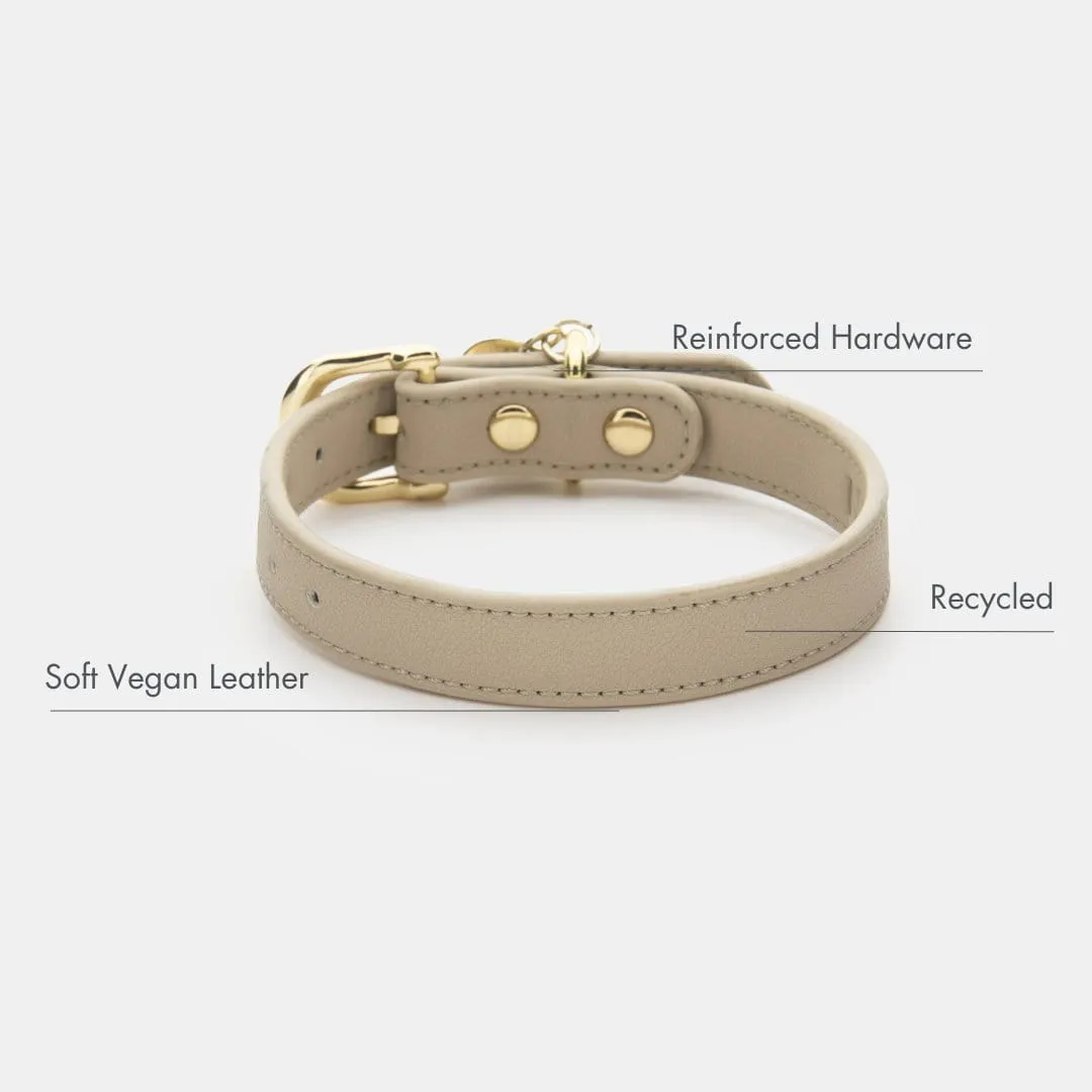 Copenhagen Vegan Leather Dog Collar | Multiple Colours