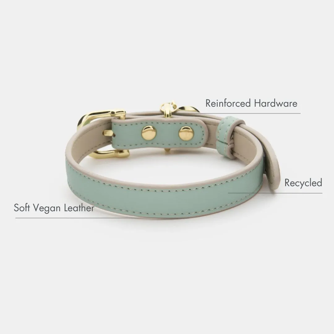 Copenhagen Vegan Leather Dog Collar | Multiple Colours