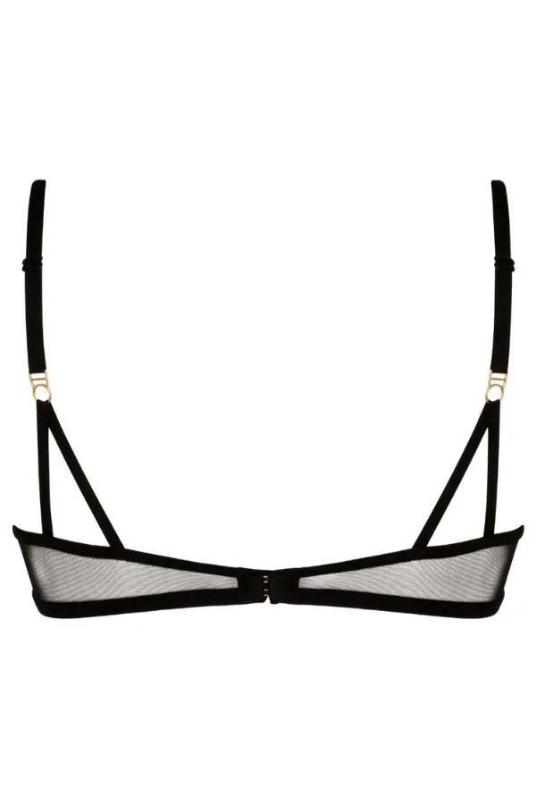 Cosmic Dream Half Cup Bra - Black