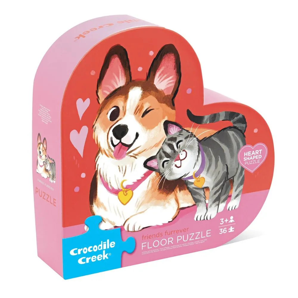 Crocodile Creek Friends Fur-Eve Puzzle