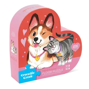 Crocodile Creek Friends Fur-Eve Puzzle