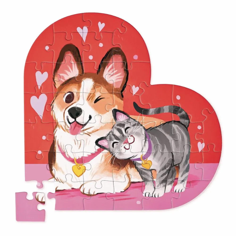 Crocodile Creek Friends Fur-Eve Puzzle