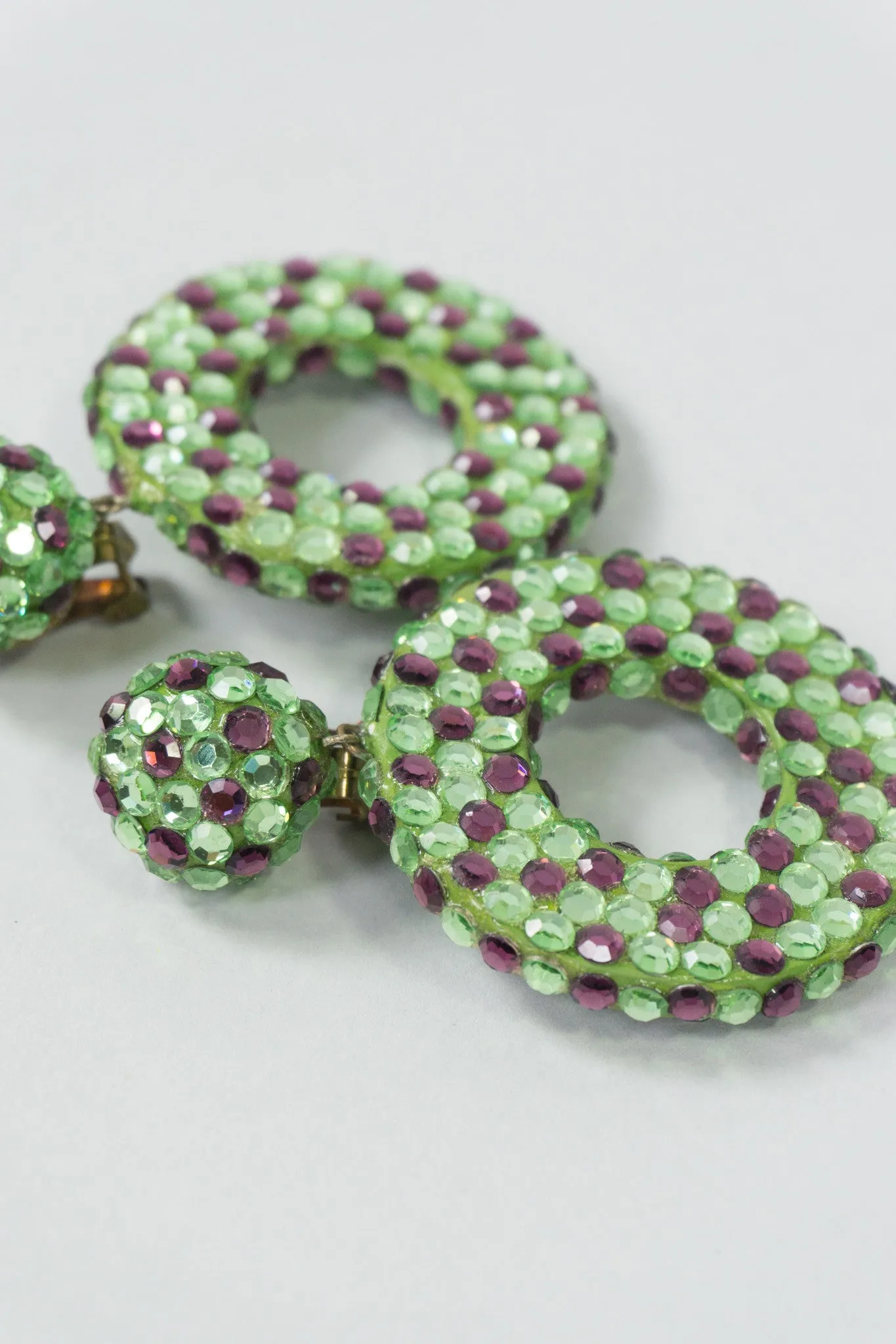 Crystal Hoop Earrings