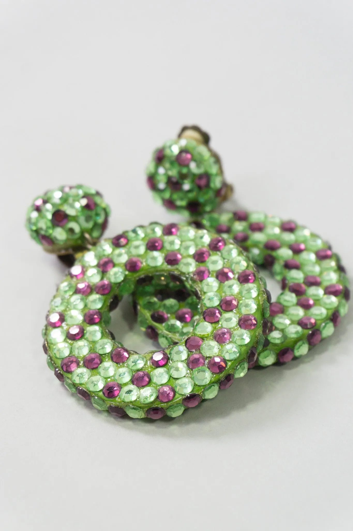 Crystal Hoop Earrings
