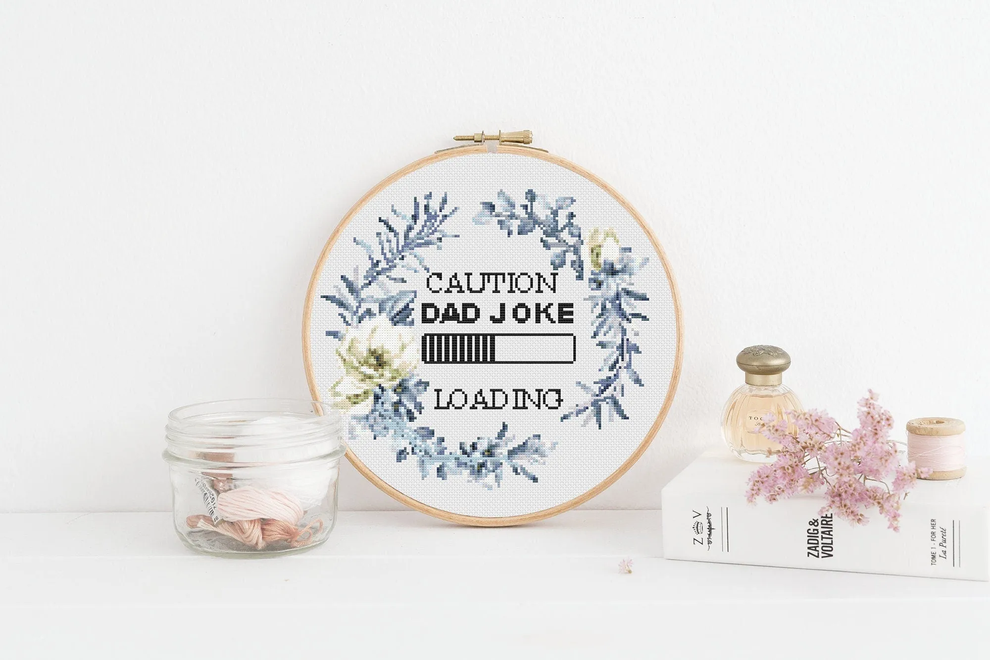 Dad Joke Cross Stitch Pattern #369