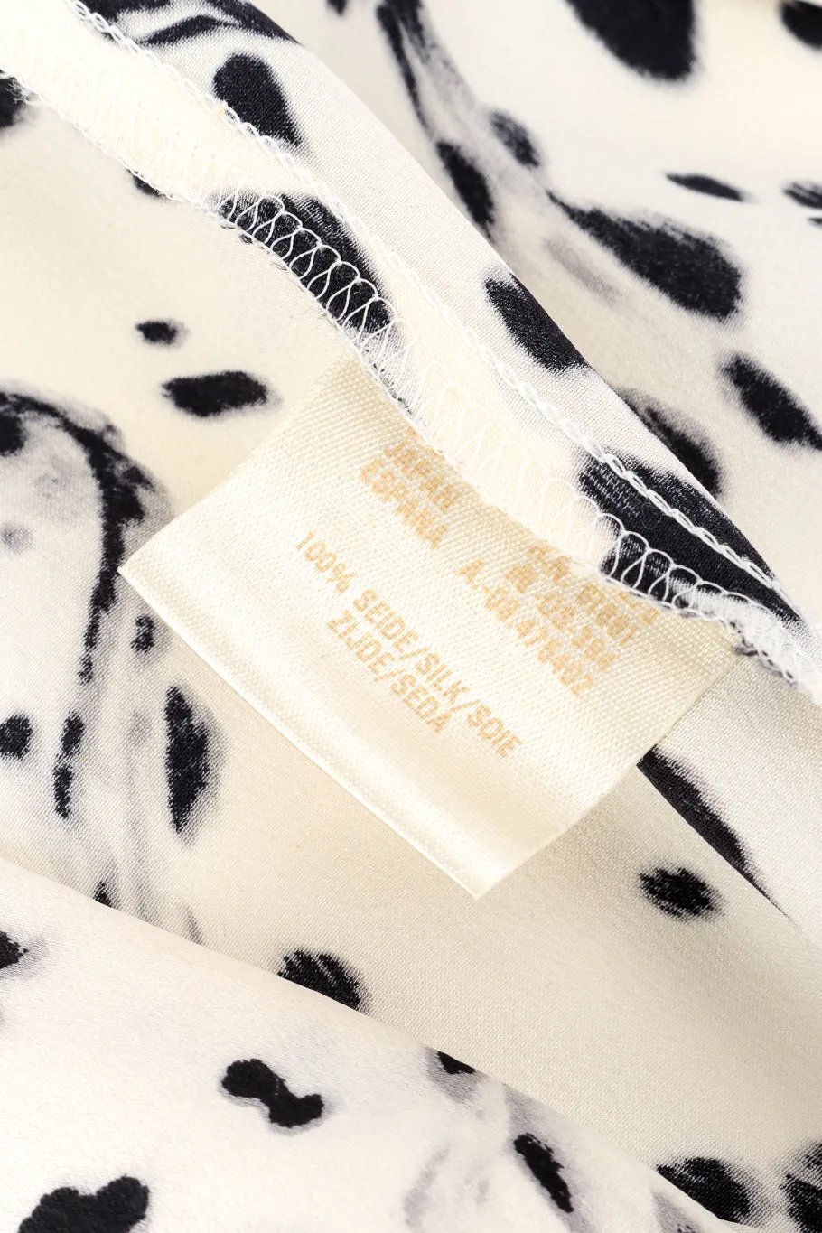 Dalmatian Print Blouse
