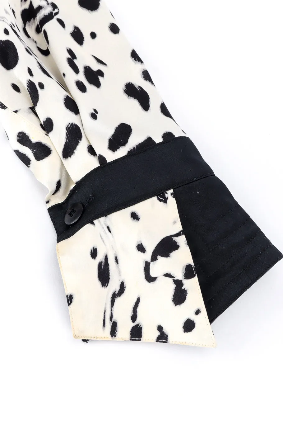 Dalmatian Print Blouse