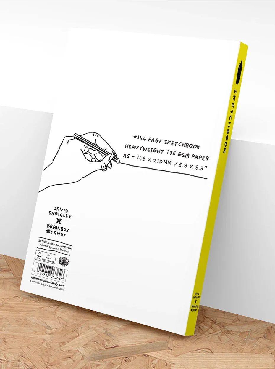 David Shrigley | Art Sketchbook "My Artwork Is Terrible"