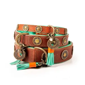 Dog with a Mission Leather Dog Collar-Urban & Urban Wide